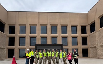 USSPACECOM SELs Tour Schriever SFB Facility