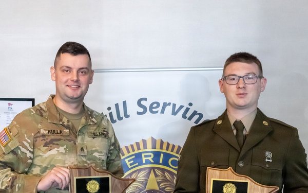 Service beyond the uniform: Minnesota National Guard Soldiers honored by American Legion