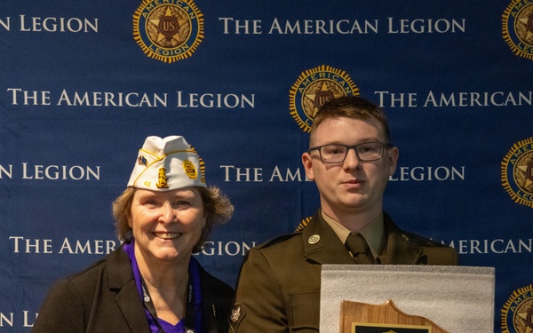 Service beyond the uniform: Minnesota National Guard Soldiers honored by American Legion