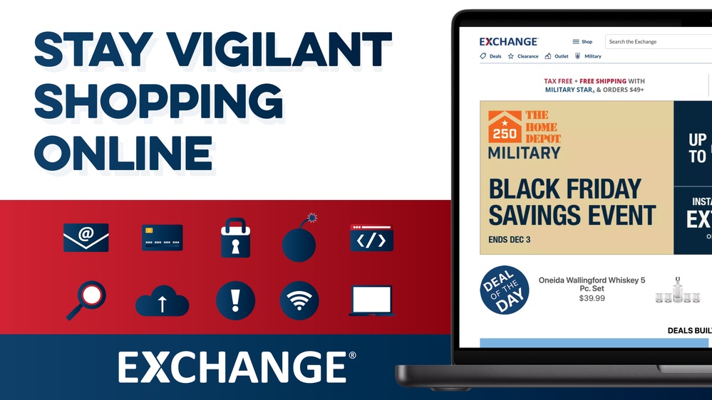 Army &amp; Air Force Exchange Service Advises Shoppers to Stay Vigilant Against Online Scams