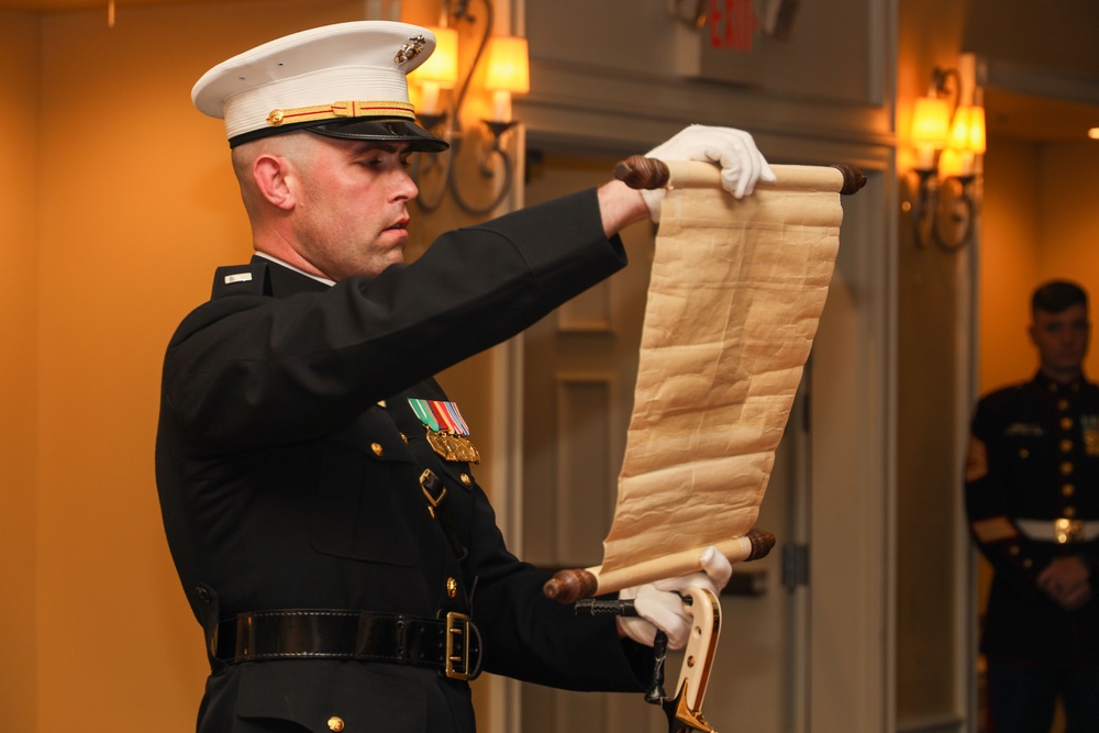 Barracks Marines Support the Camp David 250th Marine Corps Birthday Ball