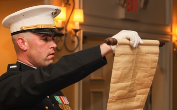 Barracks Marines Support the Camp David 250th Marine Corps Birthday Ball