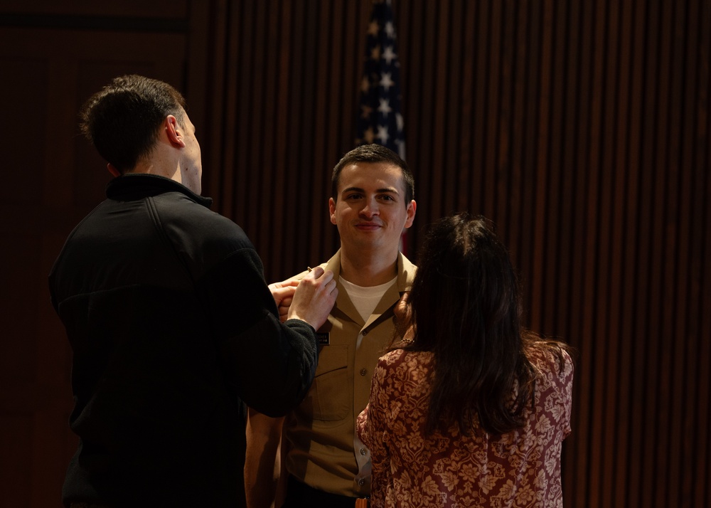 E6 Pinning Ceremony for Troy Archer