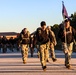 95th Civil Affairs Brigade (Special Operations) (Airborne) Soldiers Carry Their Colors Through a Charity Ruck March