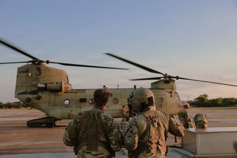 Air Cav conducts Helocast Operations