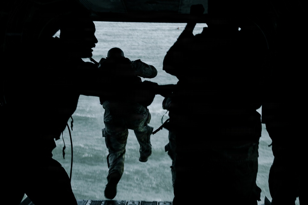 Air Cav conducts Helocast Operations