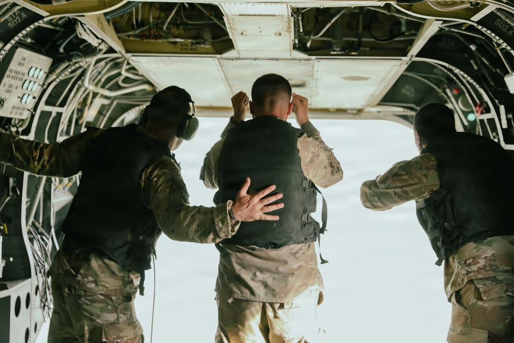 Air Cav conducts Helocast Operations