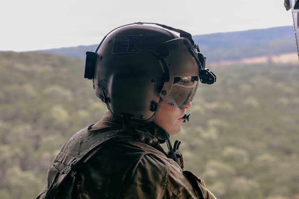 Air Cav conducts Helocast Operations