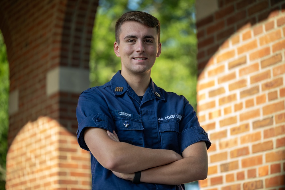 U.S. Coast Guard Academy cadet portrait