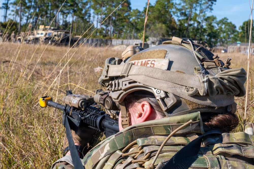 23 Combat Air Base Squadron conducts force to force training