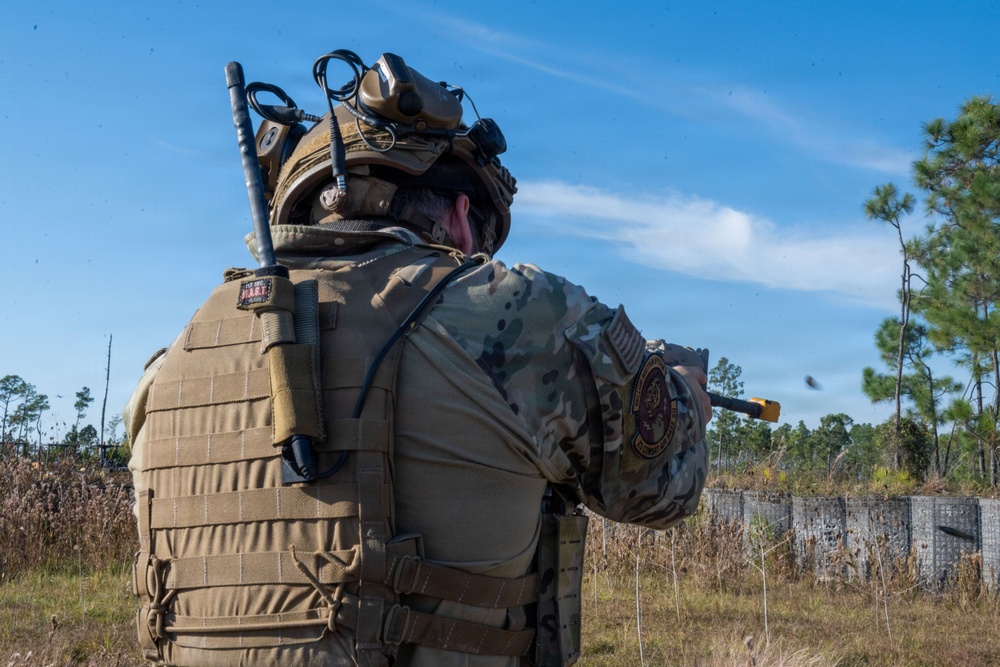 23 Combat Air Base Squadron conducts force to force training