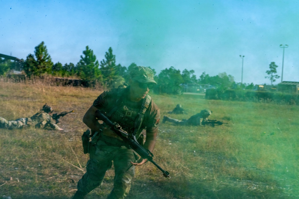 23 Combat Air Base Squadron conducts force to force training