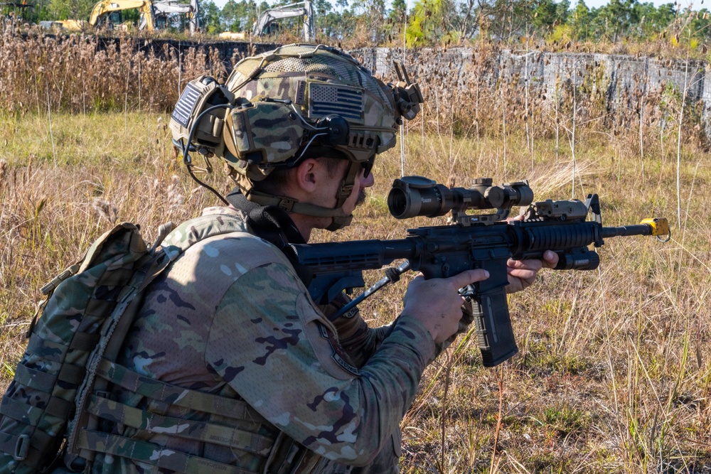 23 Combat Air Base Squadron conducts force to force training