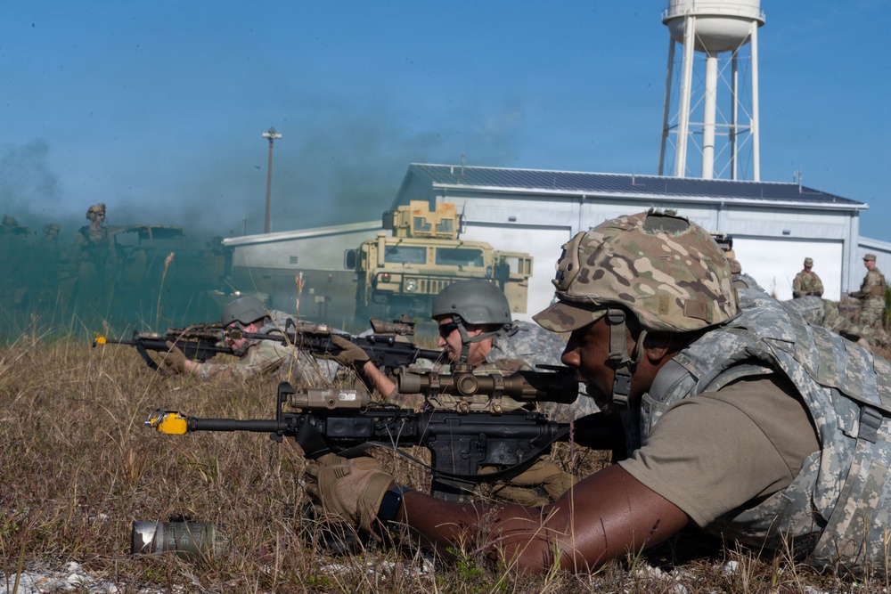 23 Combat Air Base Squadron conducts force to force training