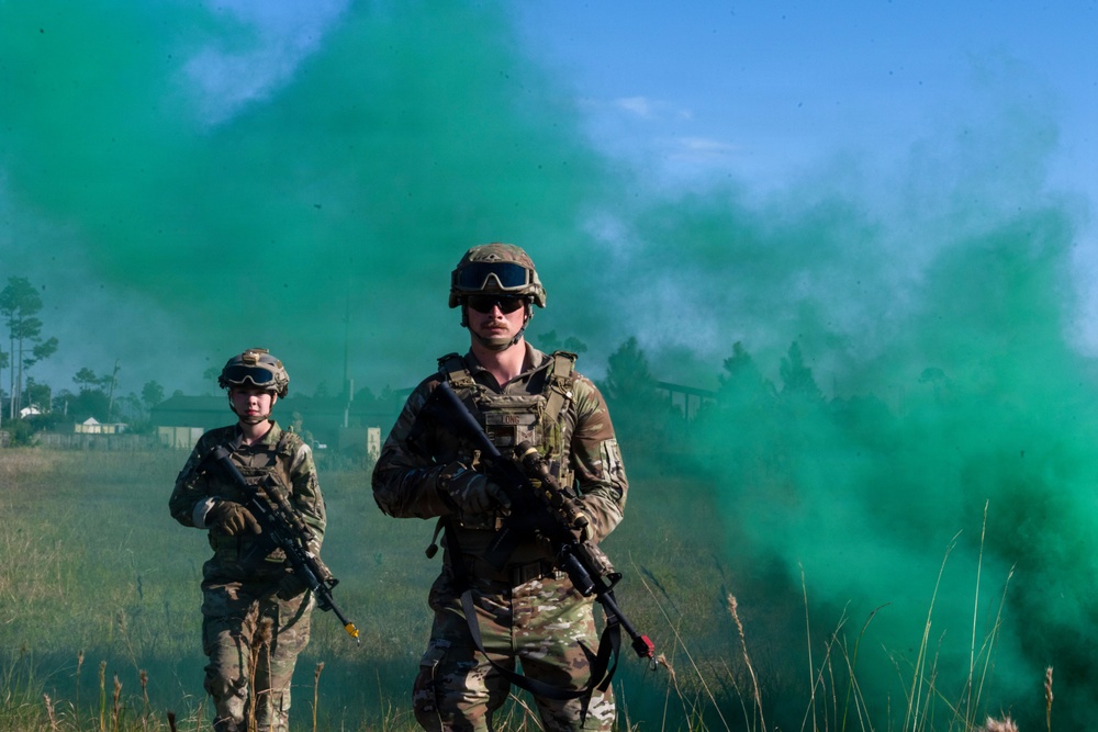 23 Combat Air Base Squadron conducts force to force training
