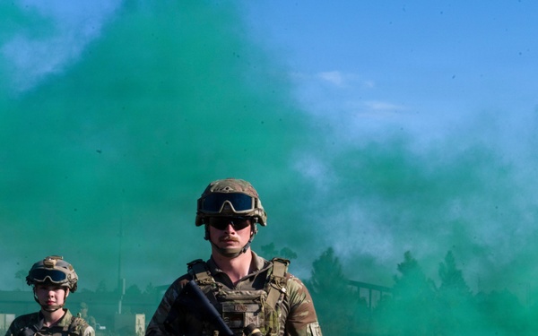 23 Combat Air Base Squadron conducts force to force training