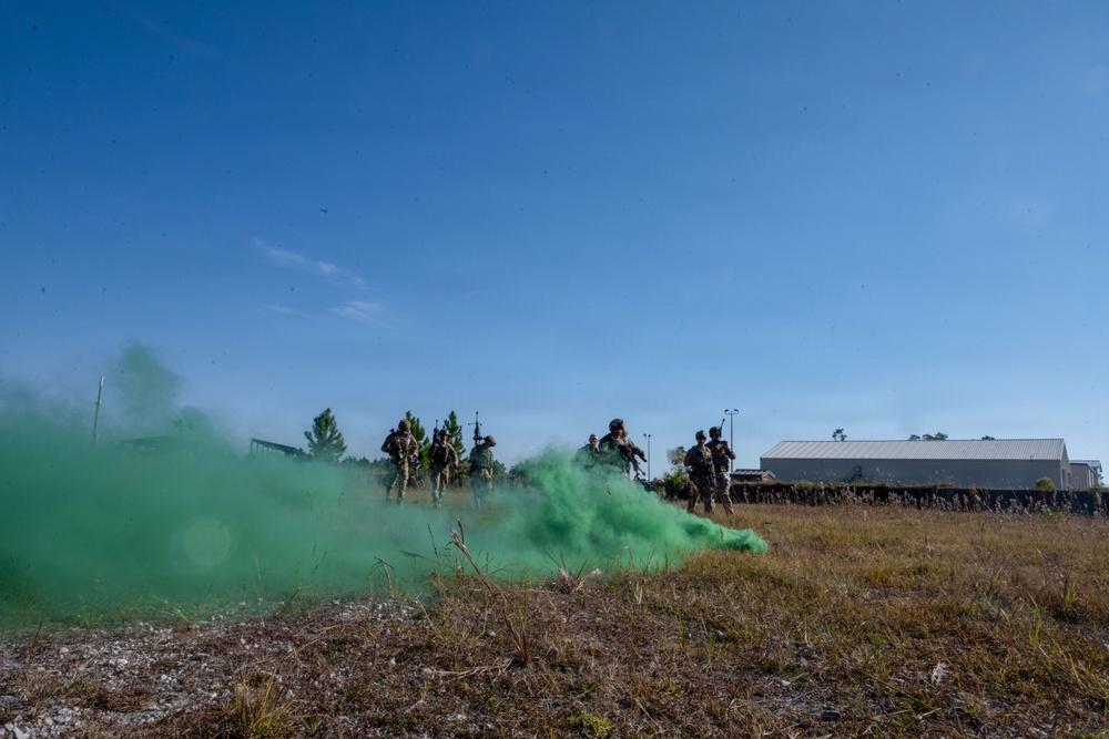 23 Combat Air Base Squadron conducts force to force training