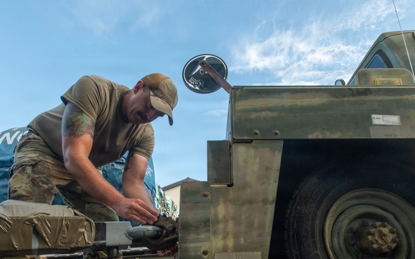 SCANG prepares equipment for exercise Relámpago in Colombia