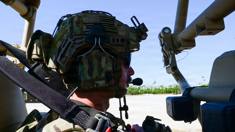 Defenders safeguard the mission during Mosaic Tiger 26-1 patrol operations