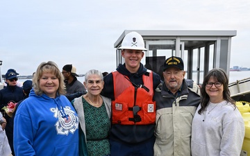 Coast Guard Cutter Tampa returns home after 67-day counterdrug patrol in the Eastern Pacific Ocean