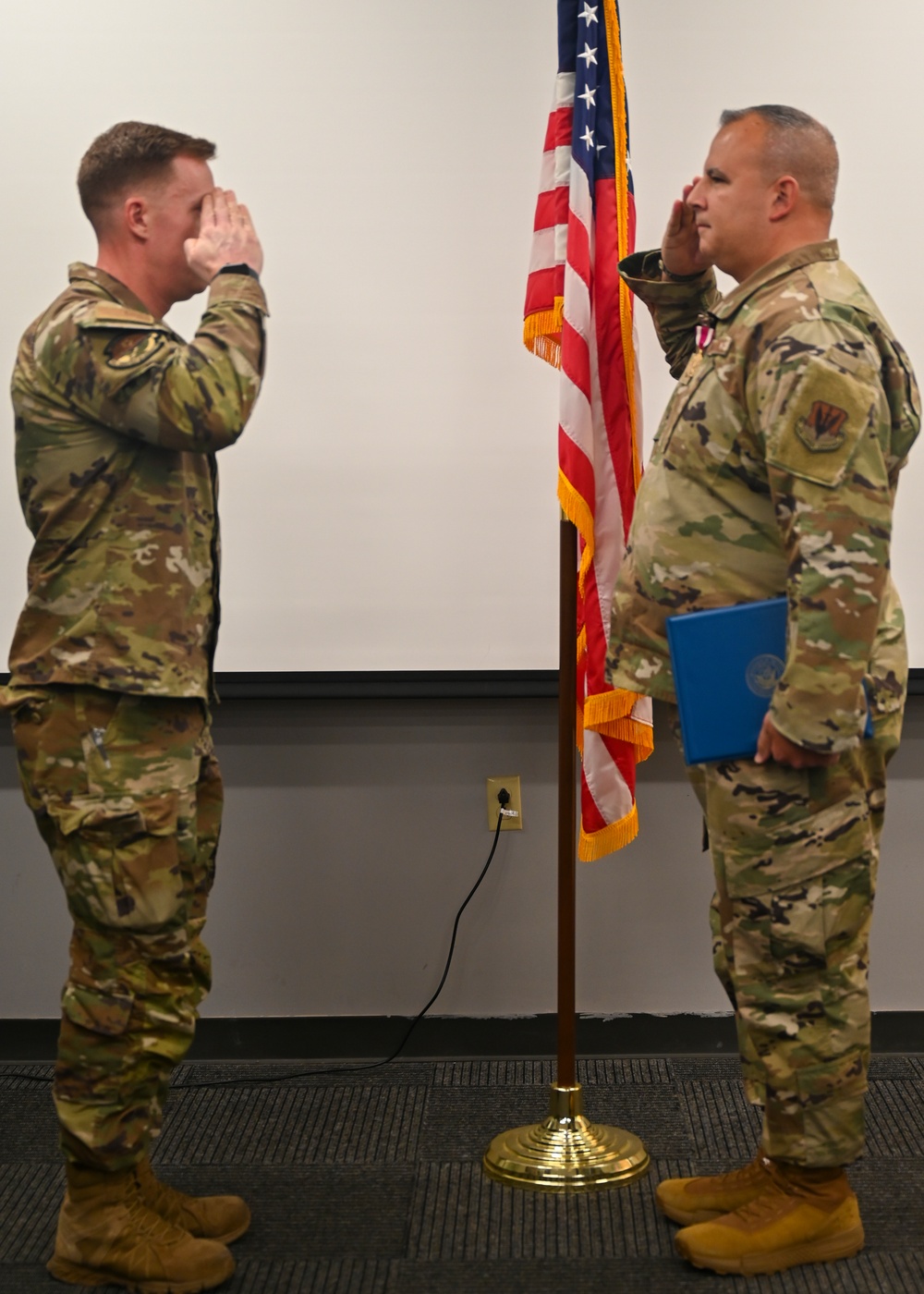 104th Logistics Readiness Squadron holds retirement ceremony for Master Sgt. Steven Larocco