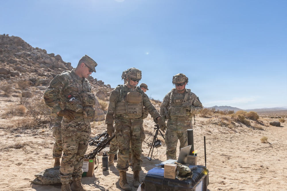 Sergeant Major of the Army Michael R. Weimer visits Black Jack at NTC 26-02