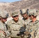 Sergeant Major of the Army Michael R. Weimer visits Black Jack at NTC 26-02