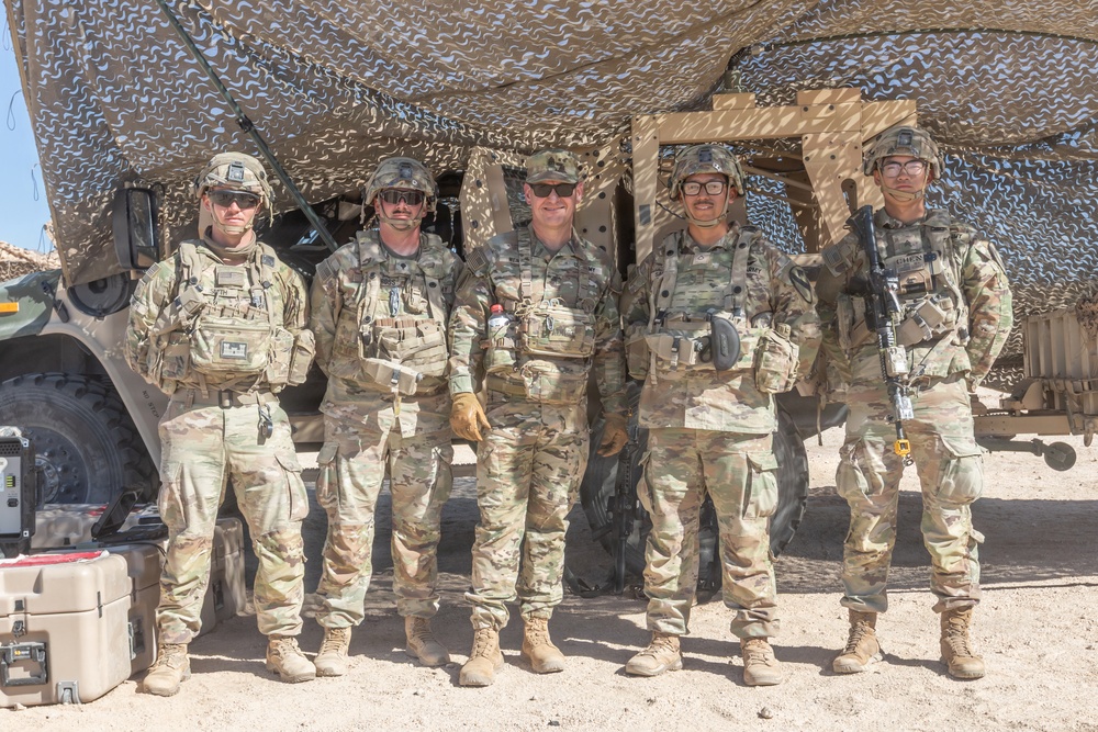 Sergeant Major of the Army Michael R. Weimer visits Black Jack at NTC 26-02