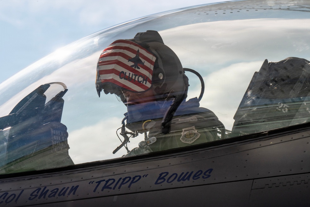 South Carolina F-16s Depart for Exercise Relámpago