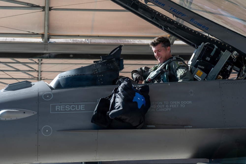 South Carolina F-16s Depart for Exercise Relámpago