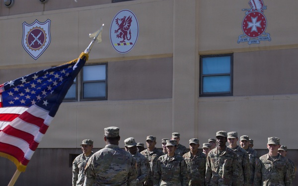 75th FA BDE Patching Ceremony