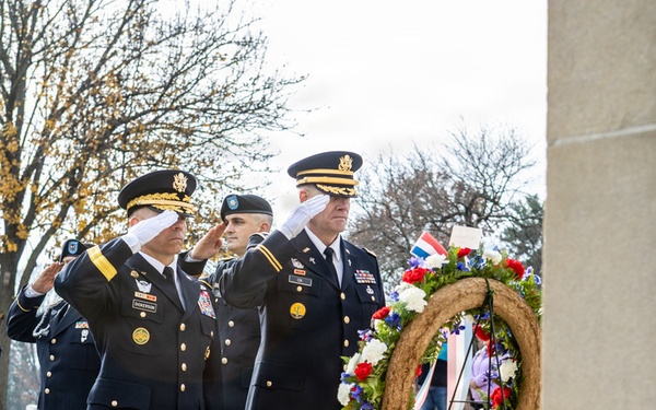 Fort Knox general officer honors President Zachary Taylor with annual wreath laying