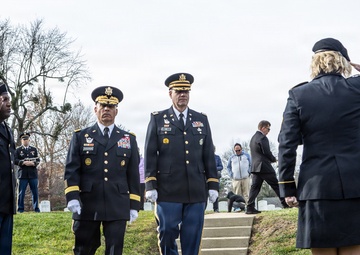 Fort Knox general officer honors President Zachary Taylor with annual wreath laying