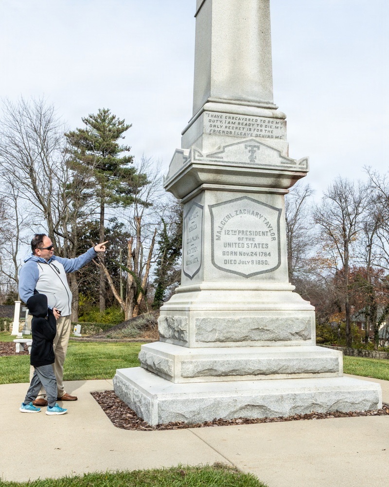 Fort Knox general officer honors President Zachary Taylor with annual wreath laying