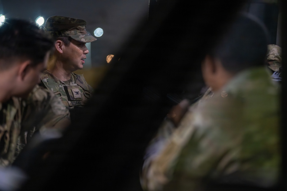 JTF–DC Leaders Join Soldiers for Night Patrols Across the District