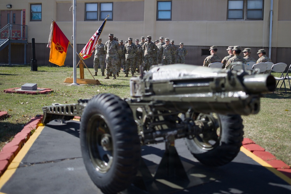75th FA BDE Patching Ceremony
