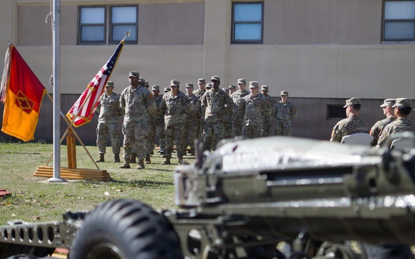 75th FA BDE Patching Ceremony