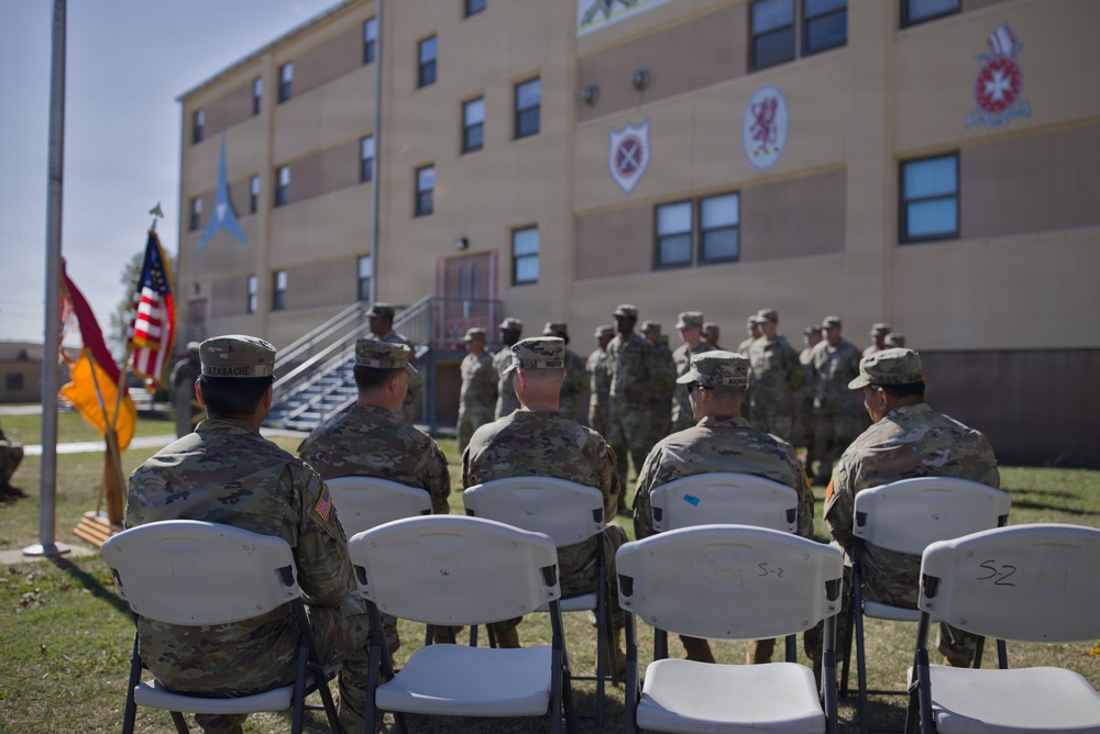 75th FA BDE Patching Ceremony