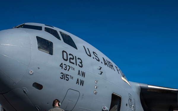14th Airlift Squadron Runs Low-Level Training