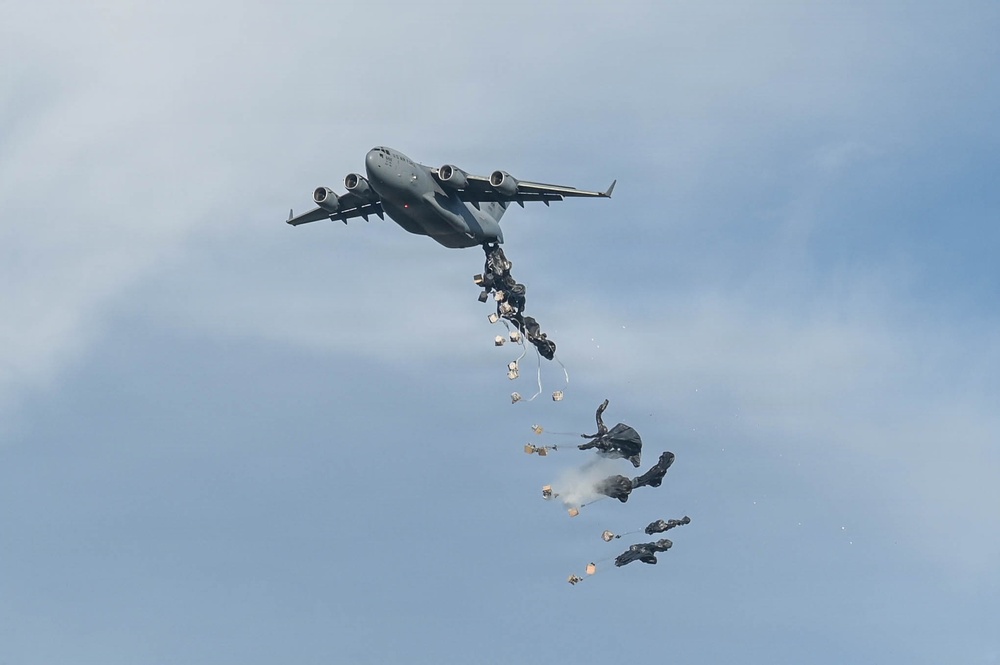 U.S. Air Force, Army complete airdrops during JPMRC 26-01