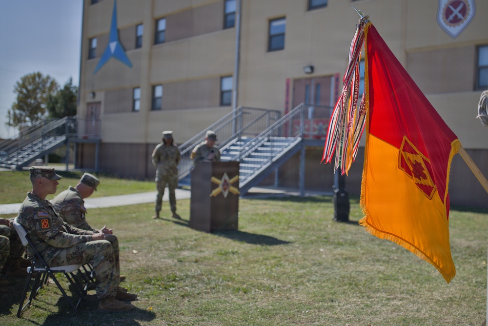 75th FA BDE Patching Ceremony