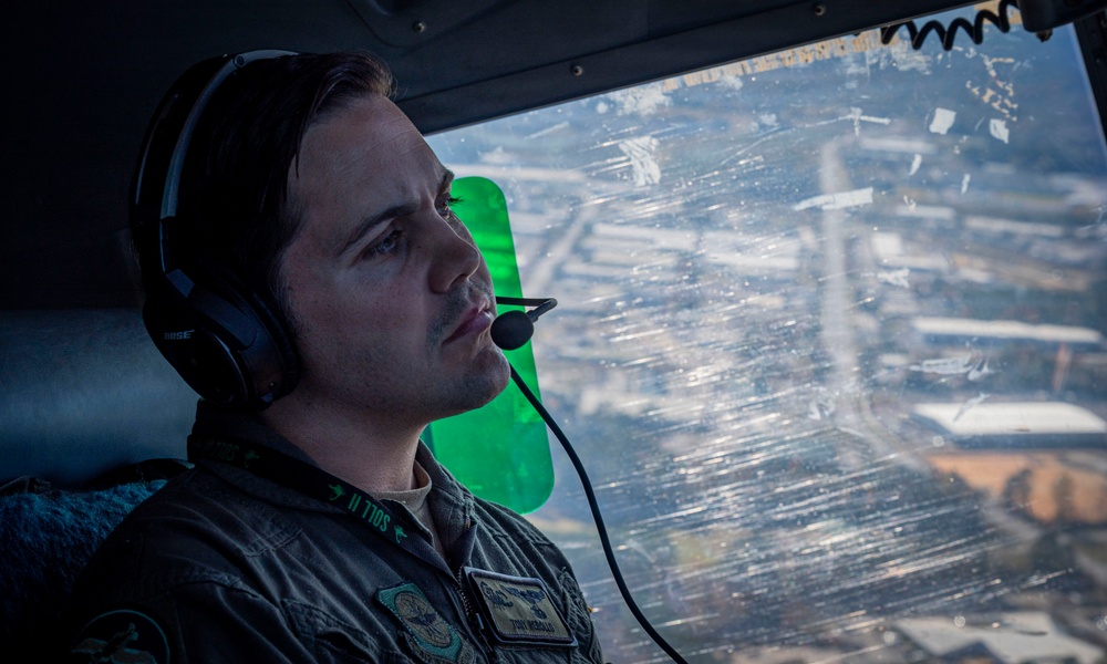 14th Airlift Squadron Runs Low-Level Training