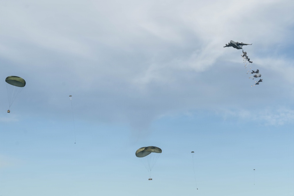 U.S. Air Force, Army complete airdrops during JPMRC 26-01