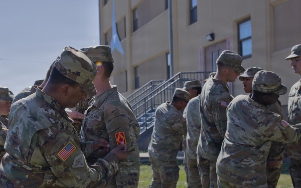 75th FA BDE Patching Ceremony