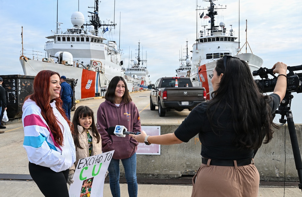 Coast Guard Cutter Tampa returns home after 67-day counterdrug patrol in the Eastern Pacific Ocean