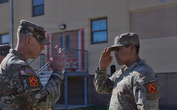 75th FA BDE Patching Ceremony