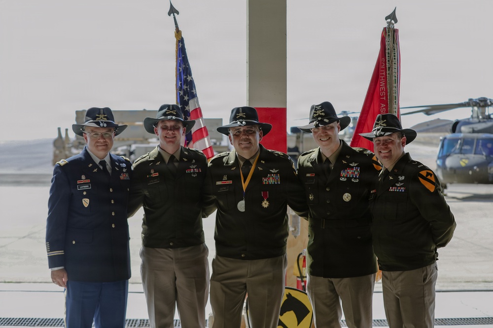Air Cav conducts Retirement Ceremony