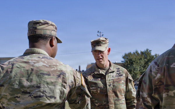 75th FA BDE Patching Ceremony