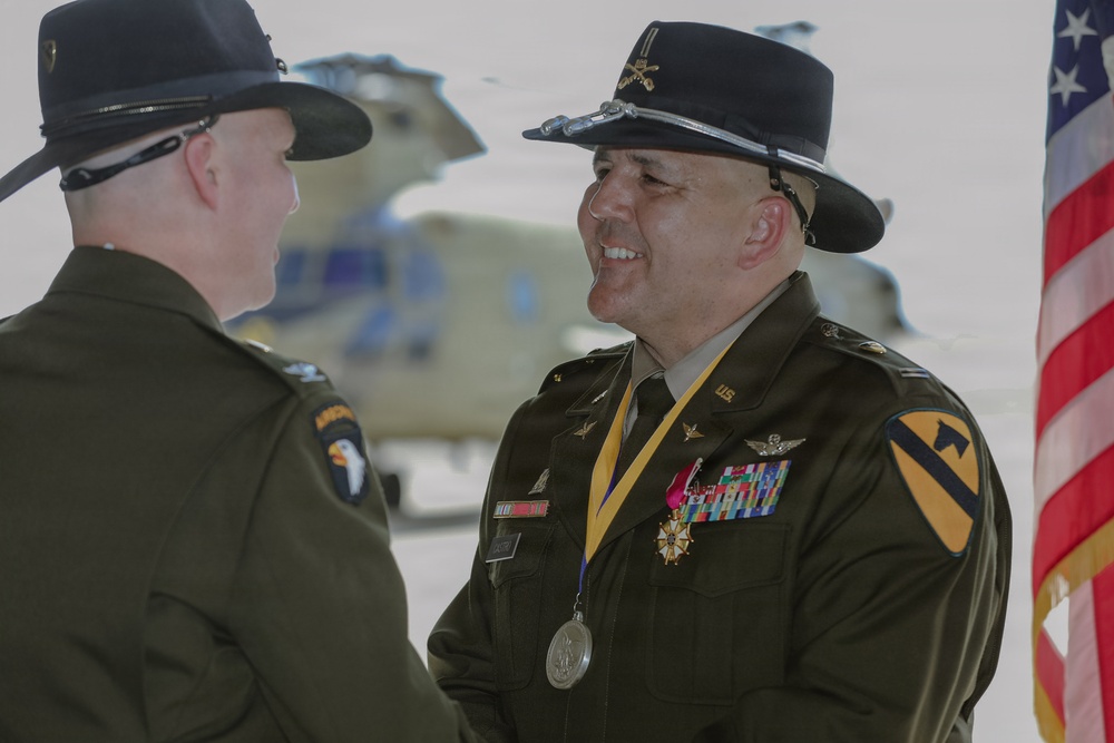 Air Cav conducts Retirement Ceremony