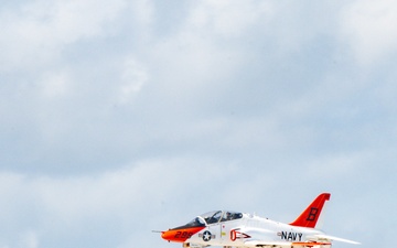 T-45 Flight Training Over South Texas